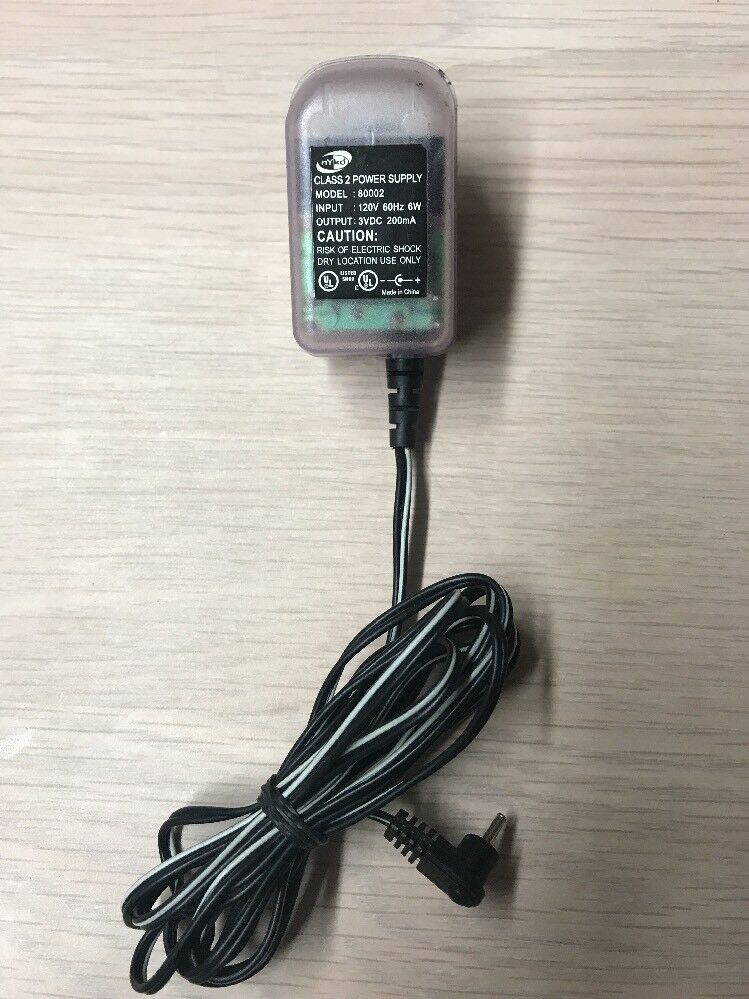 *Brand NEW*NYKD 80002 Charger 3V 200mA AC Adapter Power Supply